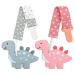Buy BPA-Free Dinosaur Teething Ring for Babies | Silicone Toy for 3+ Months | Tough Baby Soothing Aid - Buy Online on SooperMarket.com