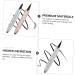 FOYTOKI 2Pcs rose gold plated Self-adhesive Eyeliners Waterproof Liquid Eyeliner 1 count (Pack of 1) Assorted Color - Buy Online on SooperMarket.com