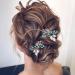 Earent Turquoise Leaf Crystal Wedding Hair Pins - Bridal Hair Accessories for Women and Girls (Pack of 2) - Buy Online on SooperMarket.com