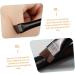 Baluue 6 Sets Eyeliner Brush Makeup Brush Eye Liner Wands Eyebrow Brush Spoolie Ear Black Wood - Buy Online on SooperMarket.com