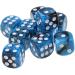 Yiotfandoll 10PCS Polyhedral Dice Set - 16mm Acrylic Dice for RPG, MTG, DND - Blue Black Color - Table Games - Buy Online on SooperMarket.com