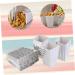 Alipis 100 Pcs Boxes Candy Cartons Cardboard Fan-shaped Cartons Snack Cup Picture Holder for Desk Goodie Boxes Adult Bibs Bottle Opener Keychain Gift Pouches Popcorn - Buy Online on SooperMarket.com