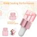 Alledomain 20Pcs 1Ml Rose Gold Glass Sample Dropper Bottles Empty Mini Bottles with Dropper Pipettes Aluminum Alloy Cap Refillable Sample Containers for Essential Oils Perfume Aromatherapy - Buy Online on SooperMarket.com