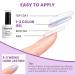 RARJSM Holographic Nail Polish Set - Black, White, Silver, Rose Gold Glitter Gel Polish - 4PCS 7.5ML UV LED Manicure Varnish Gift Set - Buy Online on SooperMarket.com