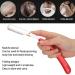 Professional Foldable Beard Razor Set - 2pcs Manual Shaving Tool for Precision Grooming - Buy Online on SooperMarket.com