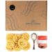 Pasta Recipe Kit - Fettuccine with Porcini Mushroom Sauce | Double Portion Gourmet Italian Artisan Dried Egg Pasta Served with Finest Italian Sauce | Restaurant-Quality Dish Ready in 6 Minutes D. Fettuccine with Porcini Mushroom Sauce