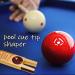 mwellewm Billiards Pool Cue Tip Shaper Tool Pool Cue Tip Scuffer Burnisher Multi Functional Cue Tip Trimmers Tapper Sander - Buy Online on SooperMarket.com