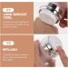LALAFINA 2PCS 30ML Airless Pump Jars Airless Cosmetic Containers Refillable Lotion Jar Travel Lotion Dispenser for Creams Gels Lotions - Buy Online on SooperMarket.com