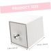 FRCOLOR Nail Polish Storage Nail Tool Nail Bits Nail Art Tools Manicure Tools Para U as Nail Stuff Organizer Manicure Drill Holder Nail Art Supply Bracket Acrylic White Usb 12x8.5cm White - Buy Online on SooperMarket.com