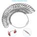 Ring Sizer Measuring Tool Set - 27 PCS Premium Ring Measurement Kit | US Ring Size 0-13 with Half Size | Includes 1 PCS Finger Ring Sizing Measure Gauge by UUBAAR - Buy Online on SooperMarket.com