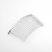 Metal Hair Comb 3pcs 7.8cm 20 Teeth Fancy DIY Metal Wire Hair Clip Combs Bridal Wedding Veil Combs (Silver) 3 pcs - Buy Online on SooperMarket.com