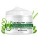 Urea Cream 40 Percent for Feet 40% Urea Cream for Cracked Heels and Dry Skin Aloe Vera Foot Cream with Tea Tree Oil Deep Moisturizing Callus Remover Nourishes Soften for Feet/Knees/Hands/Elbows