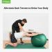 Trideer Exercise Ball for Physical Therapy and Fitness - Green, L (23-26 inches) - Swiss Ball for Rehab, Core Strength, Yoga, Balance, and Flexibility - Buy Online on SooperMarket.com