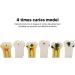 4-Fold Dental Caries Model - Synthetic Resin Oral Care Training Tool for Students | Safe & Realistic Simulation - Buy Online on SooperMarket.com