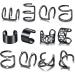 Diarypiece 12 Pcs Retro Advanced Sense Ear Bone Clip Without Pierced Metal Ear Cuff Jewelry Metal alloy - Buy Online on SooperMarket.com