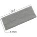 8cm Wide Black Headband for Women White Gray Stretchy Jersey Hair Band for Yoga Makeup Running (black+white+light gray) - Buy Online on SooperMarket.com