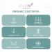 Eva Naturals Organic Castor Oil (60ml) - Promotes Hair, Eyebrow, and Eyelash Growth | Diminishes Wrinkles | Hydrates Skin | 100% Pure Cold Pressed - 2 Fl Oz - Buy Online on SooperMarket.com