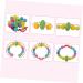 KOMBIUDA 1 Box Bracelet for Little Girl Jewelry Toys DIY Necklaces Beads Jewelry Childrens Toy Pop Beads Toys Rayan Toys for Fun Jewelry Making Kit Pop Snap Beads - Buy Online on SooperMarket.com
