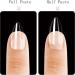 240 PCS Gel Nail Tips Set | Pre-Buffed Extensions Kit for Medium Coffin & Almond Nails - Buy Online on SooperMarket.com