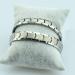 Men's Pure Titanium Double Magnet Bracelet - Eliminate Static Electricity - Silver Magnetic Bracelet - Buy Online on SooperMarket.com