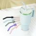 IFORYONLIFE 5 Pack Silicone Press in Straw for Stanley 40oz Tumbler Accessories Replacement Straw Bite Valve for Stanley Cup - Buy Online on SooperMarket.com