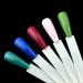 2 Sets Coffin Ballerina Fan Shape Nail Art Tips Display with Metal Split Ring Holder - NT082 (Natural) - Buy Online on SooperMarket.com
