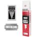 Feather Double Edge Safety Razor Blades 100 Count 100 Count (Pack of 1)