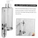 Alipis 1pcs Soap Liquid Bottle Wall Hanging Bracket Wall Lotion Pump European Style Toiletries - Buy Online on SooperMarket.com