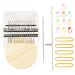 Darning Loom 14 Hooks Type Weave Tool,Wooden Weaving Frame Loom for Beginners,Quickly Household Mending Loom,Hand Craft Weaving Repair Tool for Jeans,Socks and Clothes(14 Hooks)