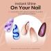 Modelones Gel Nail Polish Kit 20 Colors Nude Gel Polish Set White Glitter Pink Navy Blue Chameleon with Glitter Glossy&Matte Top Base Coat Nails Art Starter Manicure Home DIY Gifts Pink Blue - Buy Online on SooperMarket.com