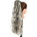 Prinfantasy Long Wavy Wrap Around Ponytail Extension - Synthetic Hair - 24 inch - Buy Online on SooperMarket.com