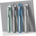 Eco-Friendly Kombiiuda Manual Toothbrush Set - 4 Reusable Men's Travel Brushes for Camping & Home - Buy Online on SooperMarket.com