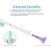Senyum Replacement Toothbrush Heads for Philips Sonicare - 8 Pack White | Compatible with Sonic Care Snap-On | Electric Toothbrush Heads Refill - Buy Online on SooperMarket.com