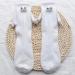 Couple Holding Hands Socks - Funny Magnetic 3D Doll Couple Socks | Unisex White 4 Pair - Buy Online on SooperMarket.com