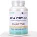 Mica Powder,200g/7.05oz Large Jar,Crystal White Mica Powder Pigment for Epoxy Resin,Lip Gloss,Paint,Dye,Soap Making,Nail Polish,Candle Making,Bath Bombs(Crystal White)