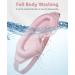3D Contoured Sleep Mask for Women Men - 99% Blackout Eye Covers - Comfortable & Adjustable - Perfect for Travel and Lash Extensions - Pink - Buy Online on SooperMarket.com