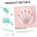 Gatuida 75 STK Toothbrush Cleaning & Travel Accessories - Super Soft Tooth Care for Men & Women - Eco-Friendly Folding Tooth Care Set (5 Colors) - Buy Online on SooperMarket.com