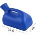 Male Urinal Bottle Camping Toilet Urine Bottle Large Male Urinal -2000ML Portable Mens Potty Pee Bottle Collector Travel Toilet - Buy Online on SooperMarket.com