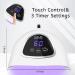 Buy LKE 72W UV LED Nail Lamp - 3 Timer Settings & LCD Display for Perfect Nails | Fast Shipping Worldwide - Buy Online on SooperMarket.com