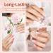 Nude Gel Polish Set for French Manicure - 6 Transparent Colors for Home Salon, LED UV Curing - 7.5ml Each - Buy Online on SooperMarket.com
