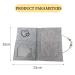 Motherpass Cover in Dark Gray | Felt Pregnancy Diary Organizer for Ultrasound Documents & Vaccination Pass - Perfect Gift for Expectant Mothers - Buy Online on SooperMarket.com