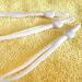Adjustable Elastic Bands for DIY Mask Making - 100PCS White - Buy Online on SooperMarket.com