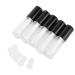 Dekaim empty lip gloss tube empty tubes lip gloss tubes lipstick sleeves empty 50 pieces 1.2 ml mini-lip glass tubes lipstick diy lipGloss container empty bottles