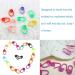 500 Colorful Knitting Markers & Clips for DIY Craft - Stitch Counter Needle Clips & Safety Pins - Buy Online on SooperMarket.com