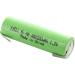 Exell 2-Pack 1.2V AA 2200mAh NiMH Rechargeable Batteries - High Power for Telecom UPS & Smart Grid Use - Buy Online on SooperMarket.com