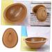 IMIKEYA Egg Silicone Mold Handmade Soap Easter Egg Resin Easter Chocolate Molds Candy Easter Party Molds Bistuit Easter Egg Cake Silicone Dessert Molds Egg Shape Mousse Cake Silica Gel 3D 12.3X9.5X4CM Coffee - Buy Online on SooperMarket.com