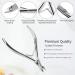 ProMax Professional Grade Cuticle Nipper/Cuticle Cutter/Clipper Made of High Grade Stainless Steel Brush Finish-Flat- Double Spring For Nail Art Tool and Manicure/Pedicure (Full Jaw)10-10027 - Buy Online on SooperMarket.com