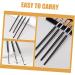 Healeved 4pcs Horse Hair Wooden Handle Eyeliner Precision Brush Black Eye Makeup Kit - Buy Online on SooperMarket.com