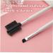 Tossper Eyebrow Brush Set - 2 Angled Brushes & Spoolie with Forehead Comb | Professional Eye Makeup Tools for Perfect Brows - Buy Online on SooperMarket.com