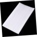 Angoily 100 Sheets Pearl Cotton Highlighter Diy Hair Dye Paper Hair Coloring Film Hair Coloring Kit Hair Wrapping Paper Strips Hair Bleach Professional Hair Dye Board Shims Foil Major Foam 41.2x14.8cmx2pcs Whitex2pcs - Buy Online on SooperMarket.com